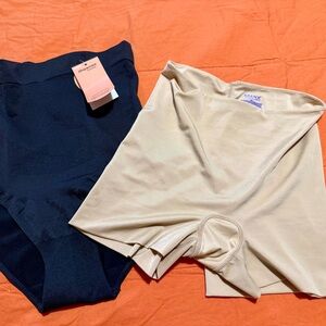 Shapermint High-Waist Shapewear Briefs in Black and Nude